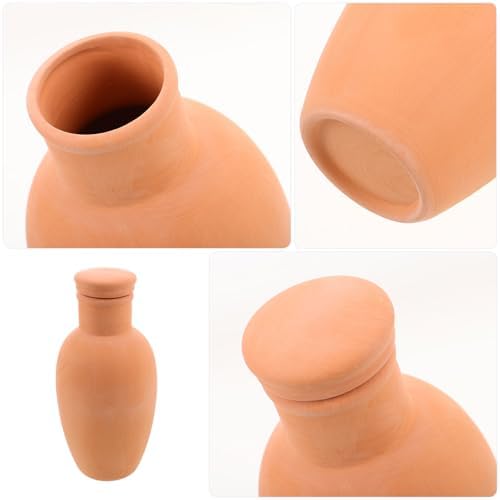NUOBESTY Self Watering Stakes and Elegant Spike Design Terracotta 4pcs Automatic Watering Device with Optimal Breathability for Plants and Potted Plants for Offices and Balconies - Image 3