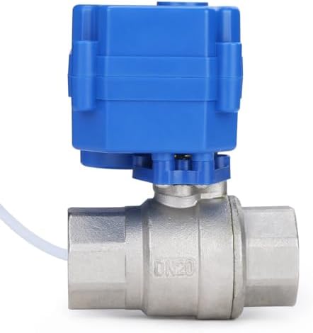 U.S. Solid Motorized Ball Valve- 3/4" NSF Certified 304SS Ball Valve with Full Port, 9-24V AC/DC and 2 Wire Auto Return Setup - Image 6