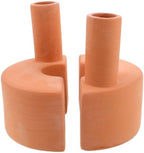 Terracotta Watering Spikes for Plants, Automatic Clay Drippers for Home by HAKIDZEL