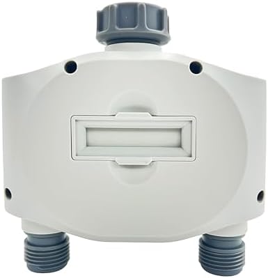 Gilmour Dual Outlet Water Timer for Garden Hose, Programmable Automatic Watering System, LCD Screen, Rain Delay, Battery Operated - Image 6