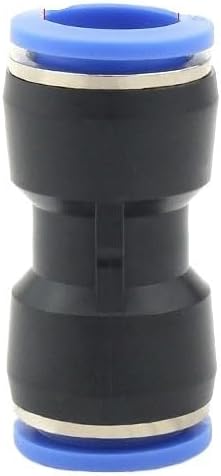 Pneumatic Fitting Pipe Air Connector Tube Quick Release Fitting Plastic Connector Hose Tube Push Pressure 4mm 6mm 8mm 10mm(PU-4,100 Pcs) by Unknown