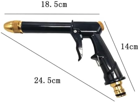 High Pressure Garden Spray Gun, Brass Nozzle, Heavy Duty Water, Adjustable Flow(DN25) - Image 5