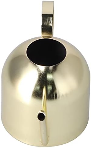 Watering Can Indoor Vintage Stainless Steel Large Capacity 1000ml Watering Kettle Pot Gold for Indoor Gardening and Family Patio Gardening - Image 3