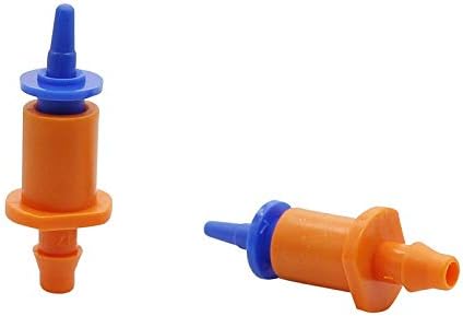 Xiaochen Lawn Irrigation Garden Watering 1/4" Micro Sprinkler for the Garden Greenhouse Irrigation Spray Nozzles Micro Irrigation Refraction System Misting 100 Pcs (Color : Green) - Image 3