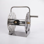 Heavy Duty Metal Hose Winder | Rust-Resistant Stainless Steel, Hose Reel, for Garden, 50M - Image 6