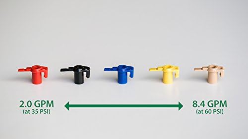 Rain Bird AG-5 All Gallonage Pop-Up Impact Sprinkler, Adjustable 20° - 360° Pattern, 24' - 45' Spray Distance (Pack of 2) - Image 4