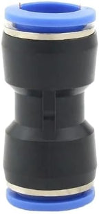 Pneumatic Fitting Pipe Air Connector Tube Quick Release Fitting Plastic Connector Hose Tube Push Pressure 4mm 6mm 8mm 10mm(PU-8,1000 Pcs) by Unknown