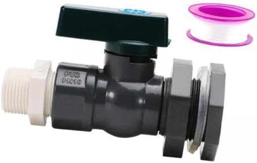 Generic 3X Premium 3/4 Inch Rain Barrel Spigot Kit for Water Tanks by Unknown