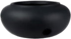 The HC Companies 21 Inch Garden Hose Pot - Durable Lightweight Plastic Decorative Hose Pot for Yard, 100-Foot Capacity Hose Storage, Black by TheHCCompanies