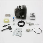 54mm Cylinder Piston Assy Spark Plug Hose Filter Carburettor Repair Set Kit for Hus 288 Chainsaw Garden Power Tools - Image 6