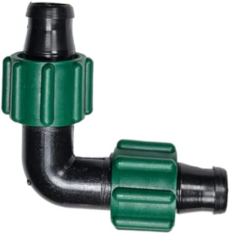 USA MADE - Irritec Tape Loc Elbow for 5/8" Drip Tape | A1-TE55 | Drip Irrigation Fittings | Long-term Leak-Free Connection (100) by DripWorks