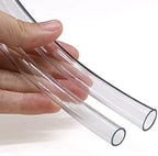 Transparent PVC Plastic Hoses, Clear Vinyl Tubing Flexible Tubing, Hybrid Hose Lightweight Plastic Tubing, For Garden Watering Hose Micro Drip Irrigation Pipe ( Color : 3m (9.84ft) , Size : 18x20mm ) by Unknown