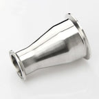 Hose Connector Sanitary Tri Clamp Ferrule Reducer Weld Stainless Steel Pipe Connector, for Home Garden Plumbing Hose Pipe Fittings(OD57 x51 K77.5x64) - Image 2