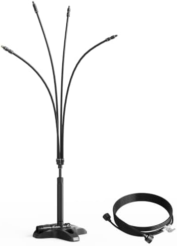 Freestanding Outdoor Patio Misting Cooling System, Mist Tower by Unknown