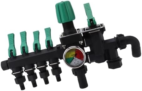 Hose Manifolds 4 Way Splitter Durable Easy Installation for Farm Garden Water with - Image 4