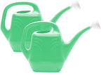 Bloem Classic 2 Gallon Plastic Watering Can, Mint Green, 2-Pack by Bloem