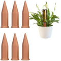 6Pcs Terracotta Self Watering Spikes, Automatic Watering Stakes by Unknown