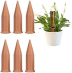 6Pcs Terracotta Self Watering Spikes, Automatic Watering Stakes by Unknown