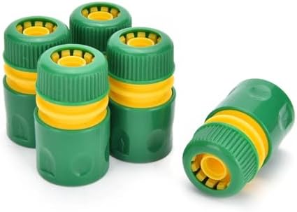 Expandable Garden Hose Repair Kit 6PCS Garden Faucet Hose Quick Connect Fittings Waterer Tools for Car Wash, Irrigation Systems - Image 3