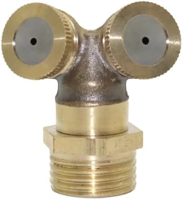 1PC 1/2" Misting Nozzle Brass Atomizing Spray Fitting Nebulizer Hose Connector Adjustable Garden Irrigation - Image 5