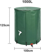 Foldable Water Storage Barrel Rainwater Collection Barrel with Spigot for Garden Water Catcher, Camping Emergency Water Storage Bladder(1000L) - Image 7