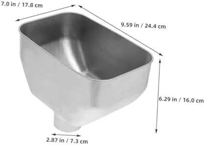 Outanaya Stainless Steel Sink Gutter Splash Guard Rainwater Diverter Downspout Adapter for Efficient Water Collection - Image 2