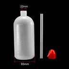 XYWHPGV Plastic Wash Bottle Squeeze Bottle Plant Flower Succulent Watering Bottle 1000ml / 34oz Red Narrow Mouth LDPE Lab Tip Liquid Storage 4 Pack (1 - Image 3