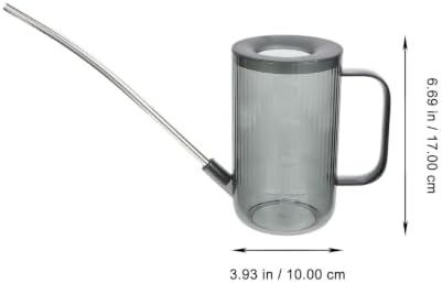 Stainless Steel Long Spout Watering Can 2 Sets for Home Office - Image 2
