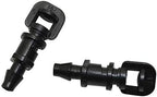 Garden Lawn Sprinkler Irrigation System Refraction Micro-Spraying Agricultural Garden Fruit Tree Sprinkler Irrigation 360 Degree Greenhouse Watering Atomizing Nozzle 100Pc - Image 4