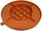 Drain Away Terra Cotta 12 inch Plant Saucer Heavy Duty Drain Tray for Large Pots Indoor Outdoor Waterproof UV Resistant | Protect Floors Decks | 12in 15in 22in | White Gray Terra Cotta Black - Image 2