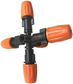 Garden Lawn Sprinkler Irrigation System 1 Piece of 5 Heads Micro-Irrigation System Mist Cooling Nozzle Garden Greenhouse Adjustable and Shut Down Spray Nozzle - Image 5