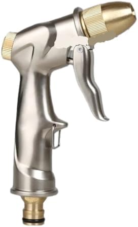 Heavy Duty Metal Garden Sprayer High Pressure Adjustable Water Hose Nozzle Multi Spray Gun for Plant Watering Irrigation(2) - Image 3