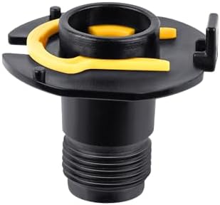 1Pc Hose Reel Inlet Connectors with Yellow Retainer Clip Part by Ciuouient