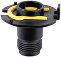 1Pc Hose Reel Inlet Connectors with Yellow Retainer Clip Part by Ciuouient