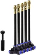 Irrigation System forgarden 20/30/50cm Garden 360° Free-Bend Brass Misting Nozzle for 6/8/10/12mm PE Hose Adjustable Atomization Sprayer Garden Sprinkler(50cm Nozzle for 12mm) by Unknown