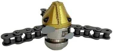 3/8" 1/2" High Pressure Rotating Chain Nozzle 40L 70L for Sewage Sludge Blasting & Pipeline Dredging Machine(Green) by Unknown