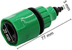 Hose Connector Adapter Y-shaped Garden Irrigation Type Three-way Diverter 3/4" External Thread, 1/2 Inch Hose Connector, With 1 Set Of 4mm / 8mm Hose Connector (Color : Type 1) - Image 5