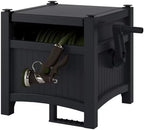 Hideaway Garden Hose Reel Storage Cabinet - Image 2
