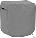 Retractable Hose Reel Cover for Reelcraft F7925 OLP, 600D Oxford Outdoor Cover, with Side Opening and Drawstring Hem for Wall Mounted Garden Hose Reels,Grey by Unknown