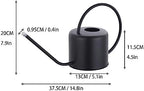 TITA-DONG 1.3L Watering Can for Indoor Plants,Long Spout Stainless Steel Plant Watering Can Copper Colored Watering Can for Indoor Potted Plant, Outdoor Indoor Garden, Plants - Image 4