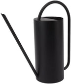 Plants Watering Can - 1500ml Large Capacity Stainless Steel Kettle for Indoor Outdoor Bonsai Plants and Garden - Long Spout Gardening Supplies (Black) by SUNFECILI