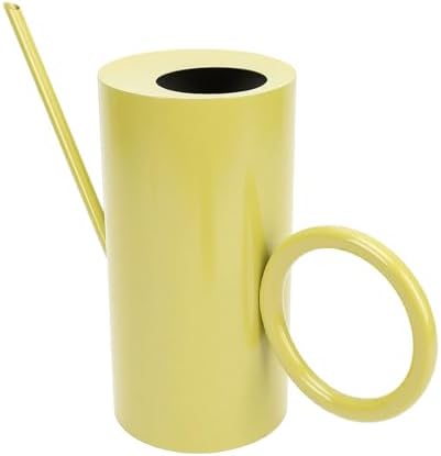 Stainless Steel Watering Can Stainless Steel Watering Can, Long Spout Indoor Plant Pot with Gentle and Accurate Pouring, Compact Design s Ferns Houseplants (Yellow) - Image 3