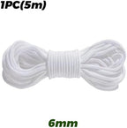 5/10/20M Self-Watering Cotton Rope for Flower Pots Automatic Watering Absorbent Wicks Home Garden Flower Pot DIY Device System(2PCS(6mmX5m)) - Image 4