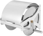 164.04 Feet Garden Hose Reel, 0.63" Wall-mounted Stainless Steel Hose Holder with 360° Rotation Handle & Storage Shelf - Image 5
