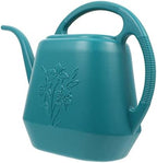Green Plastic Long Spout Watering Can for Indoor Garden Plants by Yardenfun
