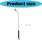 Stainless Steel Watering Tool with Soft Rainfall Sprayer Long Gardening Sprayer Wand for Flower Irrigation Pet Bathing Long Reach Flower Watering Stick - Image 4