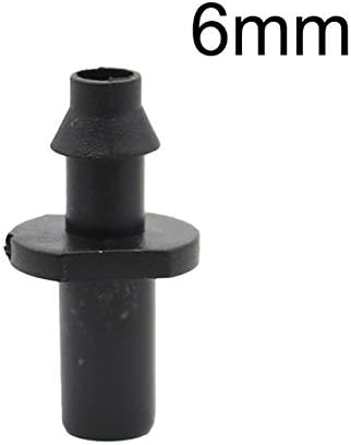 Quick Connect Garden Hose 1/4" Single Barb Straight Hose Connector Garden Drip Irrigation Fittings Quick Coupling Pipe Connector 6 mm/7.5 mm 500 Pcs (Color : 6 mm interface, Diameter : 1/4'') - Image 2