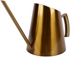 Stainless Steel Watering Can, Vintage Nordic Long Spout Water Can for Succulent Bonsai Garden Flower, 1.5L Capacity Gold, Indoor Plants Watering Pot with Fine Workmanship - Image 7