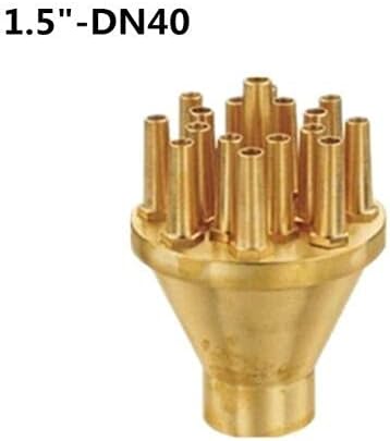 1" 1.5" 2" Straight Sprayer Pond Music Brass Fountain Nozzles for Garden Sprinkler Irrigation System - Image 5