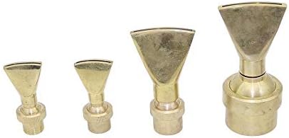 Hose Fittings 1 Pc Ornamental Adjustable Brass Fan Shaped Fountain Nozzles 1/2" 3/4" 1" 2" Duckbill Column Garden Landscape Sprinkler (Color : 2 inch) - Image 6